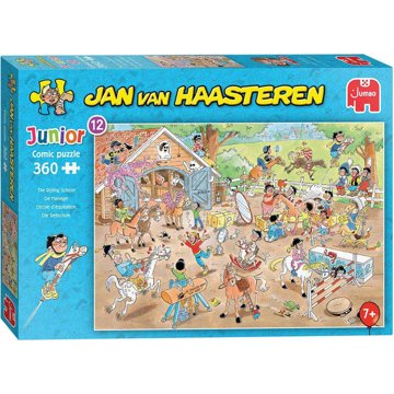 

Jumbo Puzzle JvH Junior 12: Jezdecká škola 360 dílků