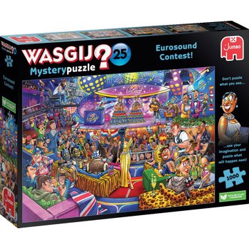 

Jumbo Puzzle Wasgij Mystery 25: Soutěž Eurosound! 1000 dílků