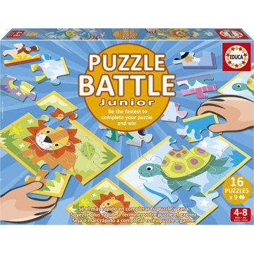 

Educa Puzzle bitva Zvířátka 16 × 9 dílků