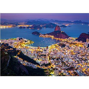 

ENJOY Puzzle Rio de Janeiro v noci, Brazílie 1000 dílků