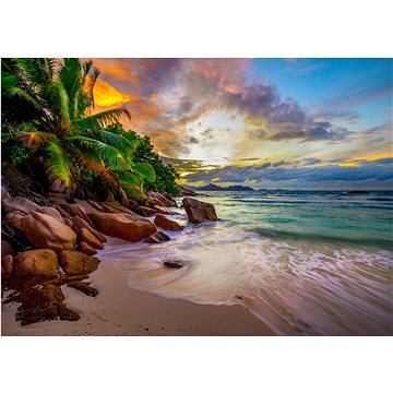 

ENJOY Puzzle Seychelské pláže při západu slunce 1000 dílků