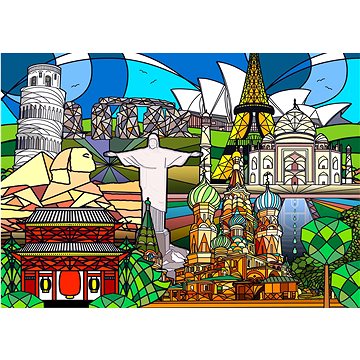 

ENJOY Puzzle Světové památky 1000 dílků