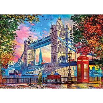 

GIBSONS Puzzle Obloha nad Tower Bridge 1000 dílků