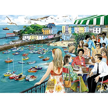 

GIBSONS Puzzle Večeře v Tenby 1000 dílků
