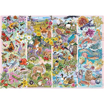 

GIBSONS Puzzle Zvědaví tvorové 500 dílků