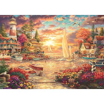 Schmidt Ráno u jezera 1000 dílků puzzle od výrobce Schmidt Schmidt Ráno u jezera 1000 dílků