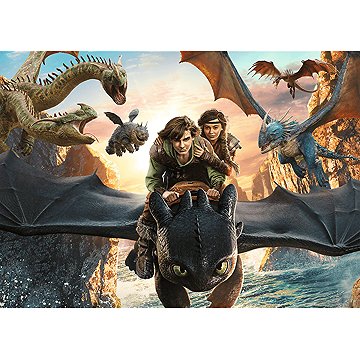 TREFL Puzzle Jak vycvičit draka: Bezzubka a přátelé 200 dílků puzzle od výrobce Trefl TREFL Puzzle Jak vycvičit draka: Bezzubka a přátelé 200 dílků