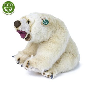 Rappa Eco-friendly plyšový lední medvěd 43 cm - Plyšák