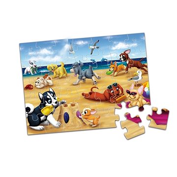 

Puzzle štěňata 35 velkých dílů