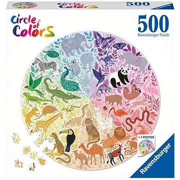 

Ravensburger puzzle 171729 Zvířata 500 dílků