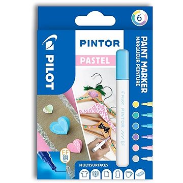 

PILOT Pintor Extra Fine Pastel, sada 6 ks