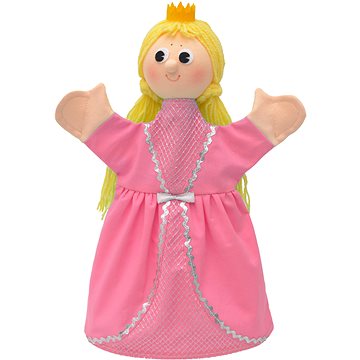 

Princezna Adélka 36cm růžová, maňásek