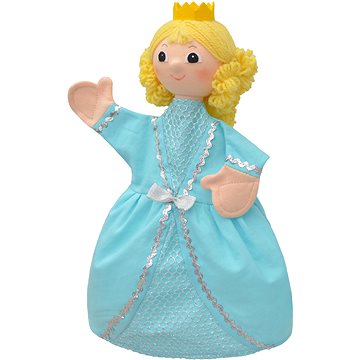 

Princezna Adélka 29cm tyrkysová, maňásek