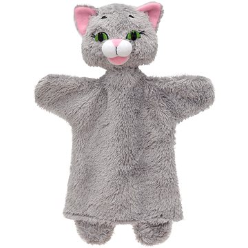 

Kočička šedá 26cm, maňásek