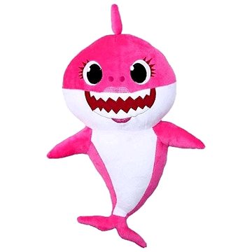 

Alum Baby Shark plyšový na baterie se zvukem- růžový