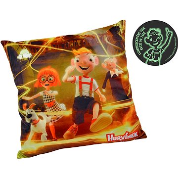 

Polštář 30x30 cm Hurvínek luminiscenční, Muzeum