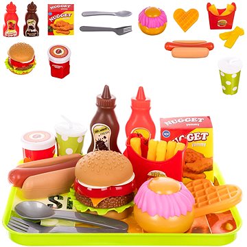 

ISO Plastový Fast food set pro děti