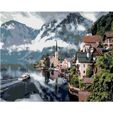 

Diamondi - HALLSTATT, 40x50 cm, bez rámu a bez vypnutí plátna