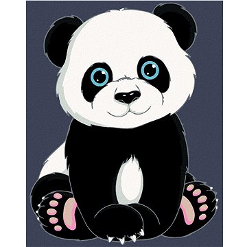 

Diamondi - Diamantové malování - PANDA, 40x50 cm, bez rámu a bez vypnutí plátna