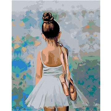 

Diamondi - MALÁ BALETKA, 40x50 cm, bez rámu a bez vypnutí plátna