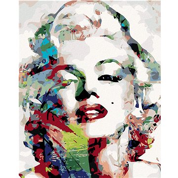 

Diamondi - MARILYN MONROE, 40x50 cm, bez rámu a bez vypnutí plátna