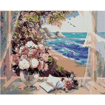

Diamondi - ROZEČTENÁ KNIHA, 40x50 cm, vypnuté plátno na rám