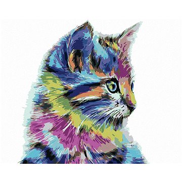 

Diamondi - KOČIČKA, 40x50 cm, bez rámu a bez vypnutí plátna