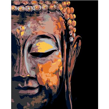 

Diamondi - BUDDHA, 40x50 cm, bez rámu a bez vypnutí plátna