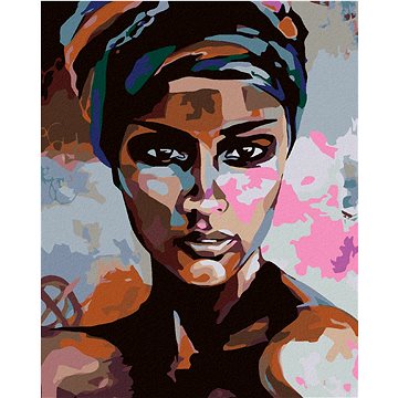 

Diamondi - PORTRÉT PŘÍMÝ POHLED, 40x50 cm, bez rámu a bez vypnutí plátna