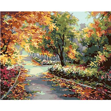 

Diamondi - KVĚTINOVÁ ZAHRADA, 40x50 cm, bez rámu a bez vypnutí plátna