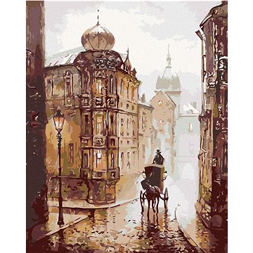 

Diamondi - KOŇSKÝ POVOZ, 40x50 cm, bez rámu a bez vypnutí plátna