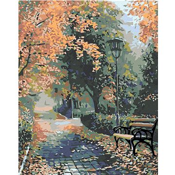 

Diamondi - PARK V LISTOPADU, 40x50 cm, vypnuté plátno na rám