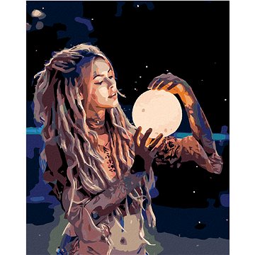 

Diamondi - LUNA, 40x50 cm, bez rámu a bez vypnutí plátna