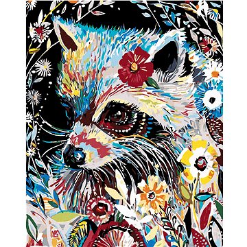 

Diamondi - MÝVAL S KVĚTY, 40x50 cm, bez rámu a bez vypnutí plátna