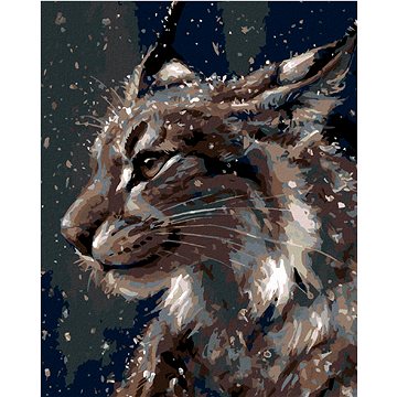 

Diamondi - RYS V ZIMĚ, 40x50 cm, vypnuté plátno na rám