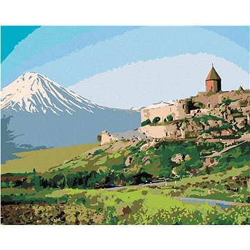 

Diamondi - STARÝ HRAD, 40x50 cm, bez rámu a bez vypnutí plátna