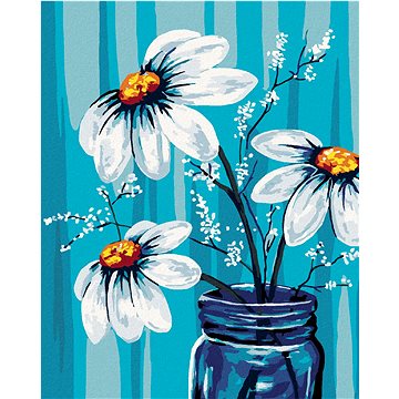 

Diamondi - KOPRETINY VE SKLENICI, 40x50 cm, vypnuté plátno na rám