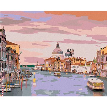 

Diamondi - CANAL GRANDE BENÁTKY ITÁLIE, 40x50 cm, bez rámu a bez vypnutí plátna