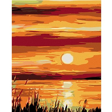 

Diamondi - VÝCHOD SLUNCE, 40x50 cm, vypnuté plátno na rám