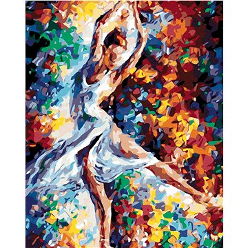 

Diamondi - TANEČNICE V BARVÁCH, 40x50 cm, vypnuté plátno na rám