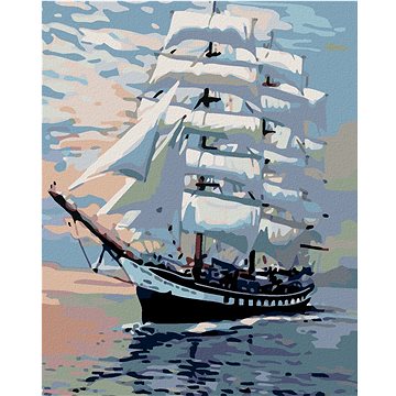 

Diamondi - VELKÁ PLACHETNICE, 40x50 cm, bez rámu a bez vypnutí plátna