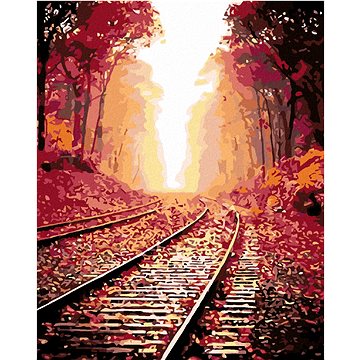 

Diamondi - KOLEJE, 40x50 cm, vypnuté plátno na rám