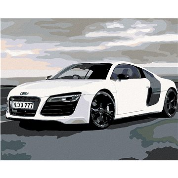

Diamondi - AUDI, 40x50 cm, vypnuté plátno na rám