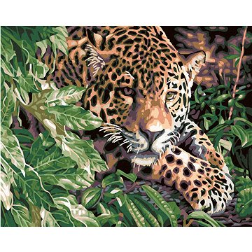 

Diamondi - Diamantové malování - GEPARD, 40x50 cm, Vypnuté plátno na rám