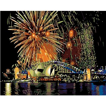 

Diamondi - SYDNEY, 40x50 cm, vypnuté plátno na rám