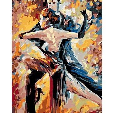 

Diamondi - TANEČNÍ PÁR, 40x50 cm, bez rámu a bez vypnutí plátna