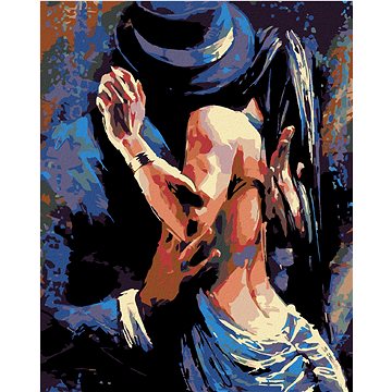 

Diamondi - VÁŠNIVÝ PÁR, 40x50 cm, bez rámu a bez vypnutí plátna