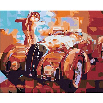 

Diamondi - VETERÁN, 40x50 cm, vypnuté plátno na rám
