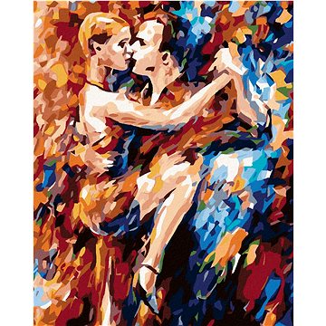 

Diamondi - VE VÁŠNI TANCE, 40x50 cm, vypnuté plátno na rám