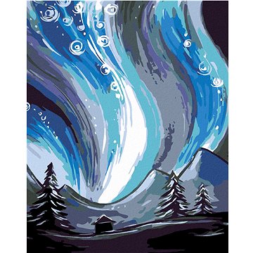 

Diamondi - POLÁRNÍ ZÁŘE, 40x50 cm, bez rámu a bez vypnutí plátna